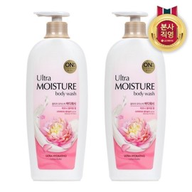 On the Body [LG Household &amp; Health Care] On the Body Ultra Moisture Peony Body Wash 785ml x 2 / 온더바디 [LG생활건강] 온더바디 울트라 모이스처 피오니 바디워시 785ml x 2개