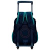 Enso Dino artist Preschool Backpack with Trolley Multicolor 23x25x10 cm