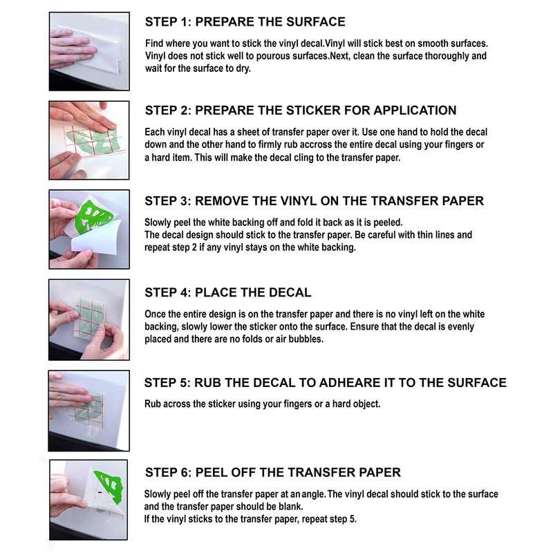 hBARSCI - Mountain Bike Wheelie Vinyl Decal - 11 Inches