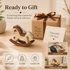 Cartoon Rocking Horse Figurine for Desk Decor – 3D Printed