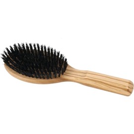 Redecker Oval Cushion Hair Brush (721211) with Euro Hole – Bracket, 880012