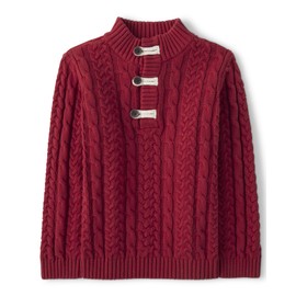 Gymboree,and Toddler Long Sleeve Sweaters,Royal Red,12-18 Months