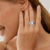 2-Pack 14K Gold Plated Stacking Rings for Oura Gen 4/Oura