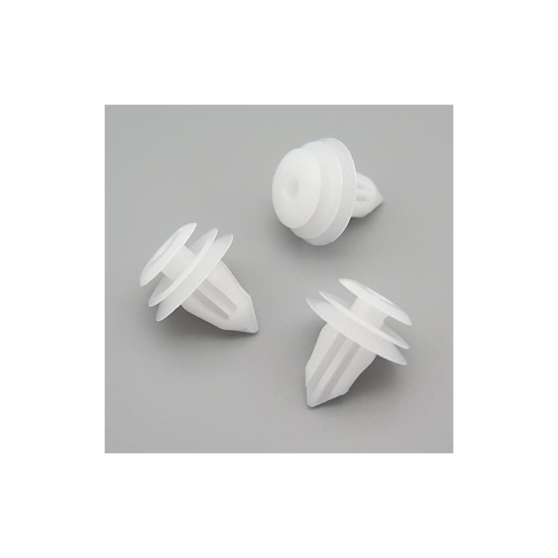 VVO Fasteners- White Plastic Interior Pillar Trim Clips for Toyota