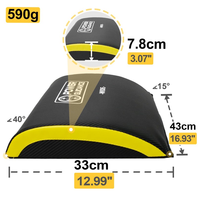 POWER GUIDANCE Ab Exercise Mat - Sit Up Pad -