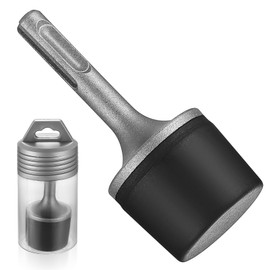 Powered Rubber Hammers for SDS Plus Handle, Powered Rubber Mallet Rubber Hammers for Electric Hammers for Radiators Tile Laying Carpentry Plumbing Tool