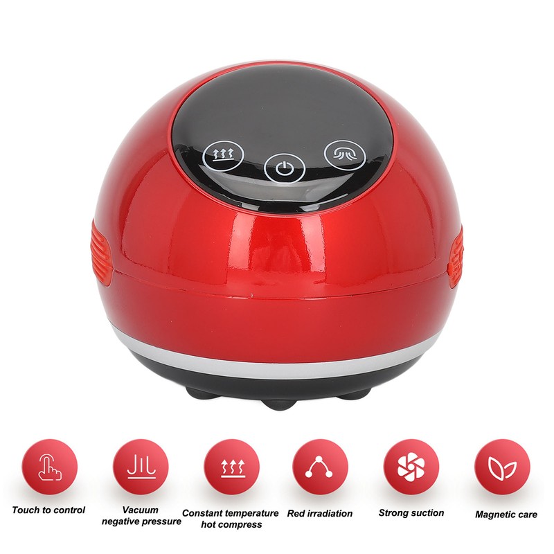 Electric Cupping Machine 5 Heating 5 Suction Gears Negative Pressure