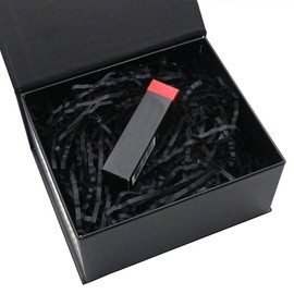 Crinkle Cut Paper, 50g Black Shred Filler for Gift Wrap and Basket Filler