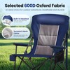 HIGH POINT SPORTS Oversized Camping Chairs for Adults, High Back