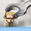 M METERXITY 8個入り六角拡張ボルト M10x70mm カラー亜鉛メッキ鉄鋼製 外六角拡張ボルト 17mmレンチ付き コンクリート/乾式ブロック壁用 防錆メタルボルト