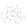 WOONEKY Nail Art Charms 40pcs Crystal Flowers Rhinestones Manicure Decorations