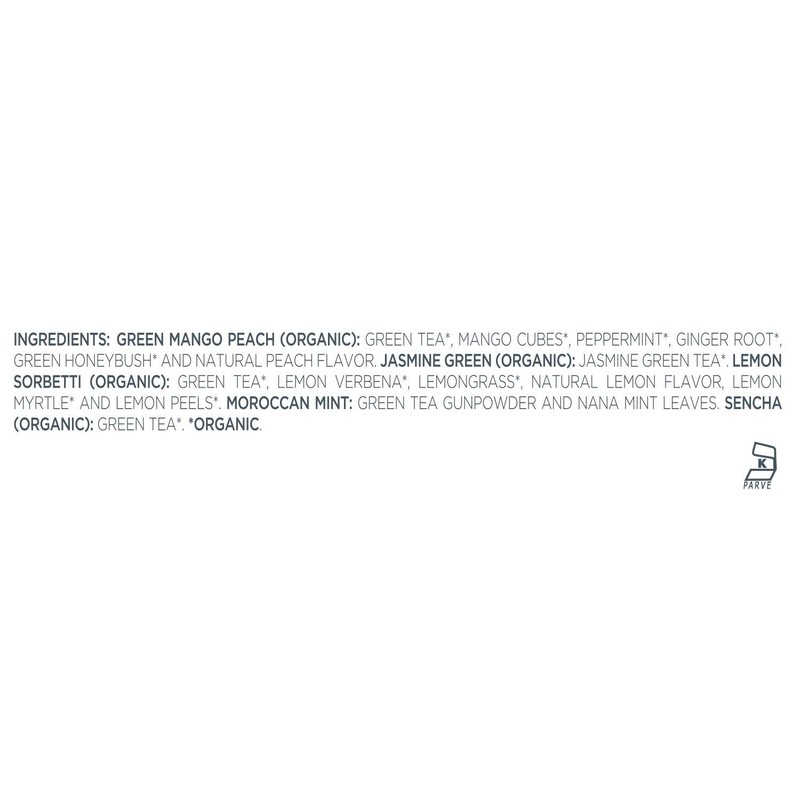 Tea Forte Single Steeps Loose Leaf Tea Sampler, Assorted Variety