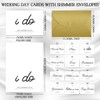 Spakon 26 Sets Wedding Party Thank You Cards Wedding Day