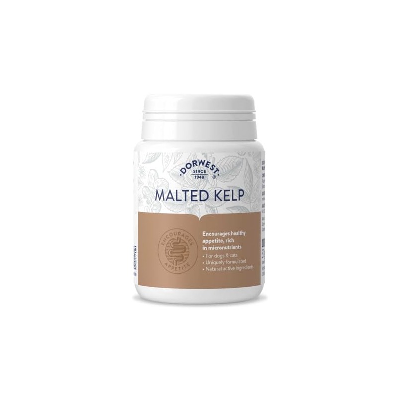 Dorwest Herbs Malted Kelp Tablets for Dogs and Cats 100