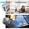 Hojoy 2 Pack Under Door Draft Stopper, Adjustable Door Sweep