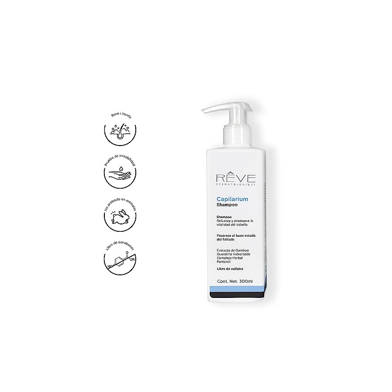 Reve Dermatologique | Capilarium Shampoo - 300ml .