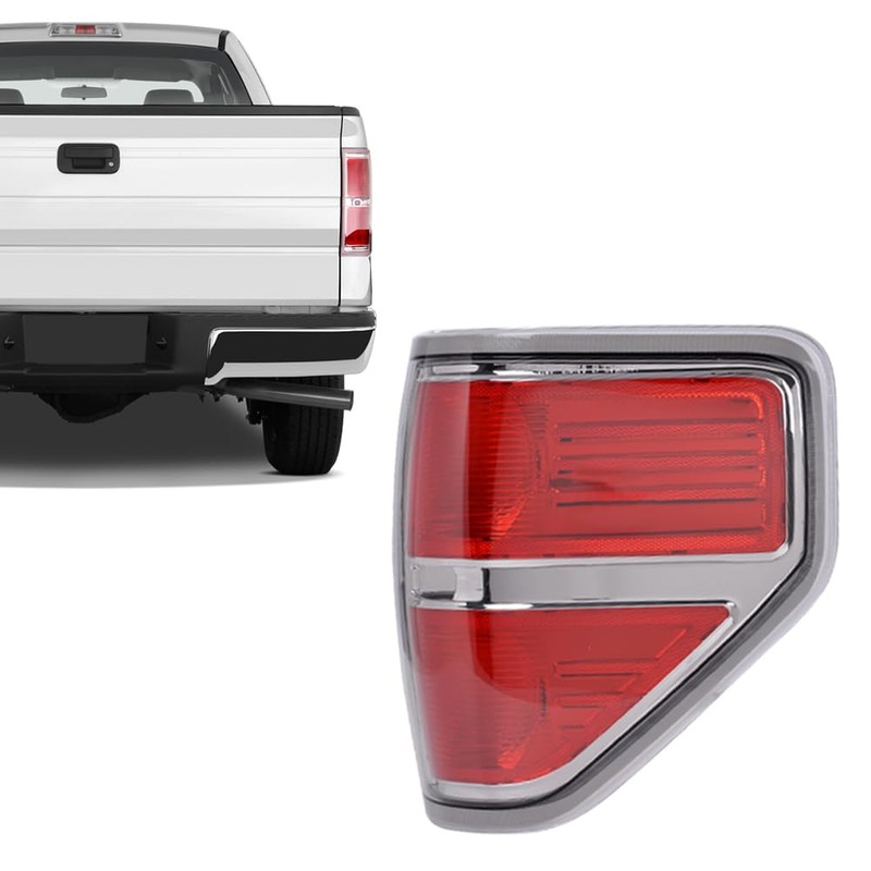 PIT66 Tail Lights, Compatible with 09-14 Ford F150 (Not Compatible