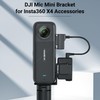 CYNOVA Insta 360 x4 DJI Mic Mini Mount, Invisible Mic