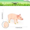 Simulation Farm Pig Animals Model Figures Toy Set Preschool Educational