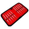Set of 10 Stainless Steel Precision Micro Pick Set Combo,