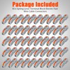 Linkstyle Lever Wire Connectors Kit, 50 Pcs Wire Nuts, Electrical