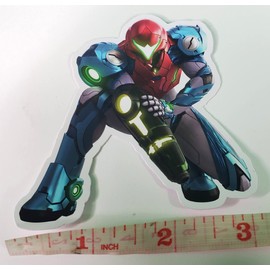 Samus Aran - Metroid Dread Vinyl Sticker