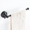 Oil Rubble Bronze Brass Bath Towel Holder Towel Rack, Wall