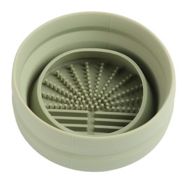 Tazón Limpiador De Brochas De Maquillaje De Silicona, Brocha De Maquillaje Varias áreas Convexas Sin Limpiador, Limpiador De Brochas Cosméticas Alfombrillas De Brochas De Maquillaje