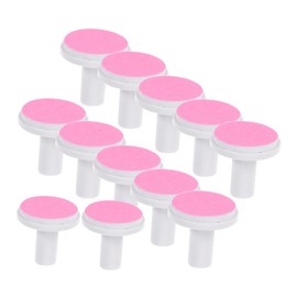 Healvian Adults Electric Nail Trimmer Pads 12 Pack Nail Grinding Pad Replacement for Buffer