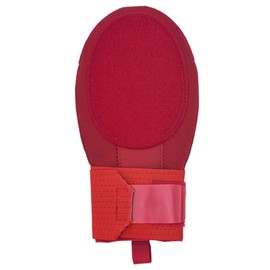 Baseball Sliding Mitt Breathable Sliding Mitt 10x4.72 Inch Easy to Wear Gloves for Baseball Adaptable Right & Left Hand with Adjustable Ban for Youth Red