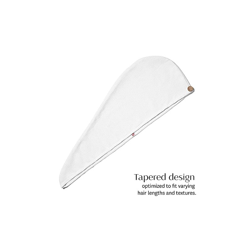 T3 Toalla turbante de lujo | Material de microfibra suave,