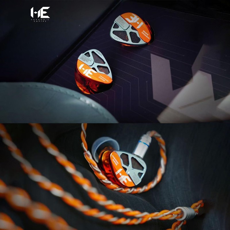 HE Xiao Qiao Semi-open Single Dynamic In Ear Monitors, 10mm