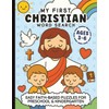 My First Christian Word Search: Easy Faith-Based Puzzles for Preschool