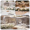AojSup 80 Pack Clear Acrylic Sheets 5 x 7 inch