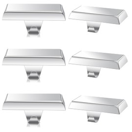 OCTERIC 4 Pcs Silver Christmas Stocking Holders for Mantle Heavy Duty Stocking Hangers Weighted Fireplace Hooks Hanger Grip Bases for Holiday Party Decorations Xmas Décor