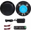 Herdio 4Inch 160W Marine Boat Car Ceiling Speaker Waterproof Bluetooth