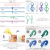 MYmama Color Ball Chain 2mm Connector Included 10pcs Colorful Bead