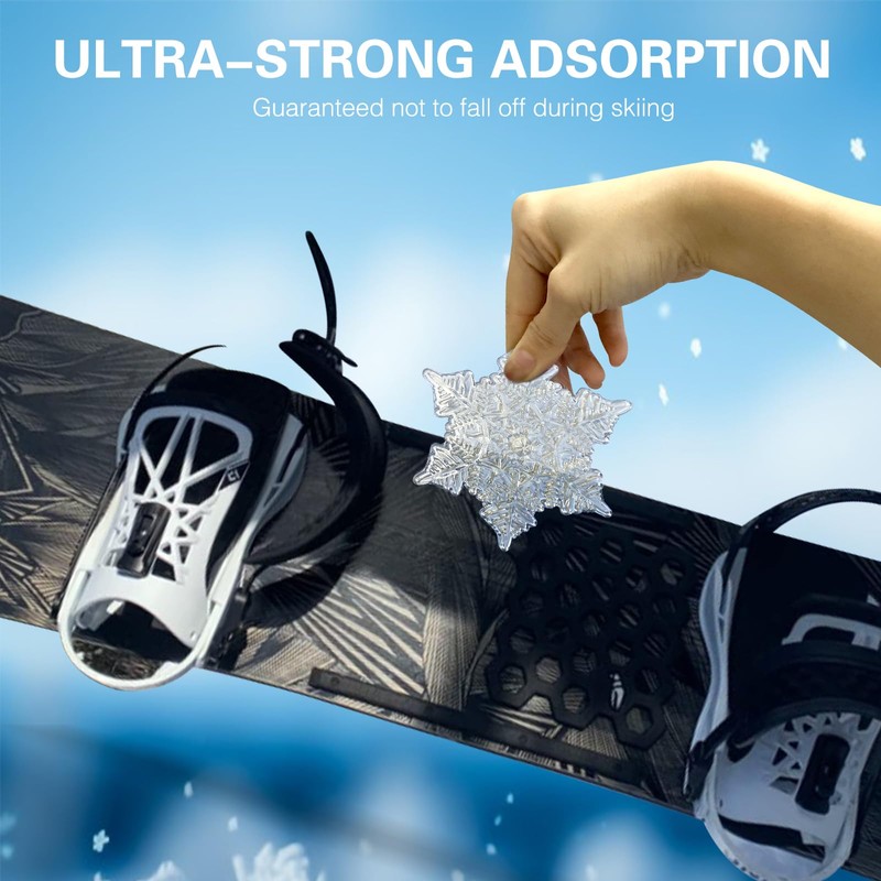 YEESOOM Snowboard Stomp Pad-Transparent