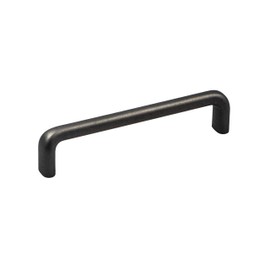 Gedotec Designer H10302 Vintage Furniture Handle Brass Black Rustic - H10302 | Drawer Handle Kitchen in Country House Style | Bow Handle Antique Brushed | 1 Piece - Kitchen Handle for Furniture and