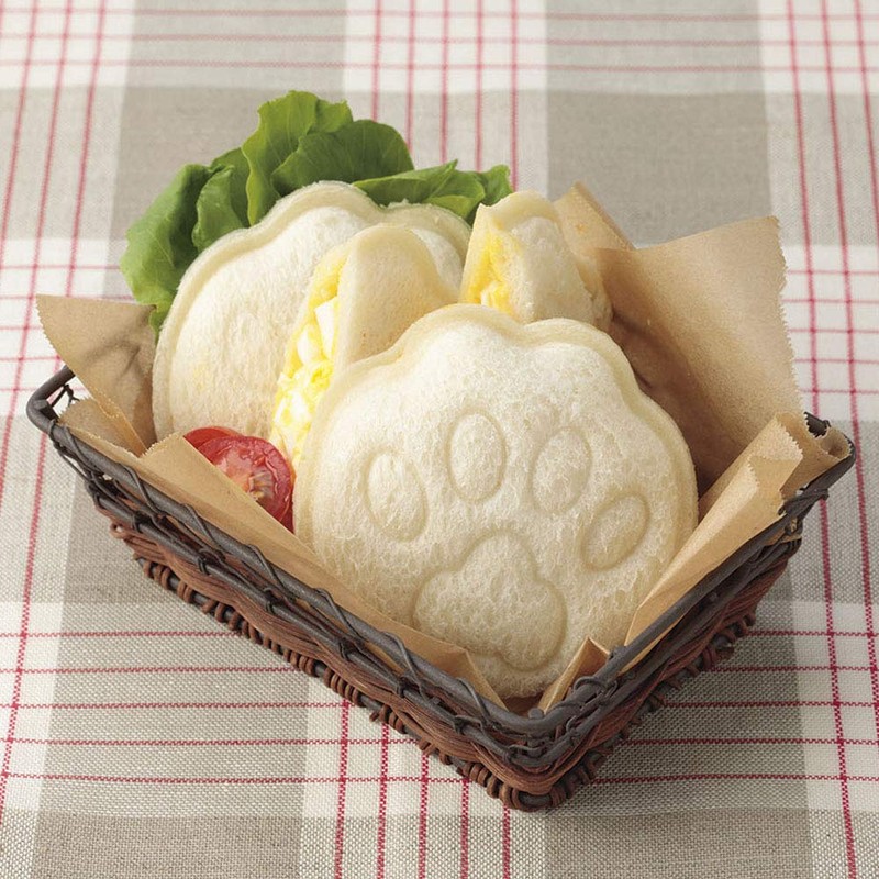 Kai KAI DH2732 Cat Sandwich Mold, Nyammy, Made in Japan