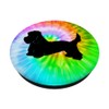 Dandie Dinmont Terrier Dog Silhouette Puppy Tie Dye Prints