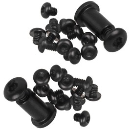 26Pcs Titanium Alloy Torx Screw Set for Benchmade 535 BUGOUT Knife(Black)