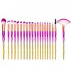 20 PCS Eye Make-up Brushes Diamond Unicorn Eyeshadow Eyebrow Blending