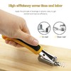 Nail Staple Rivet Tack Puller, 4 PCS Upholstery Staple Remover