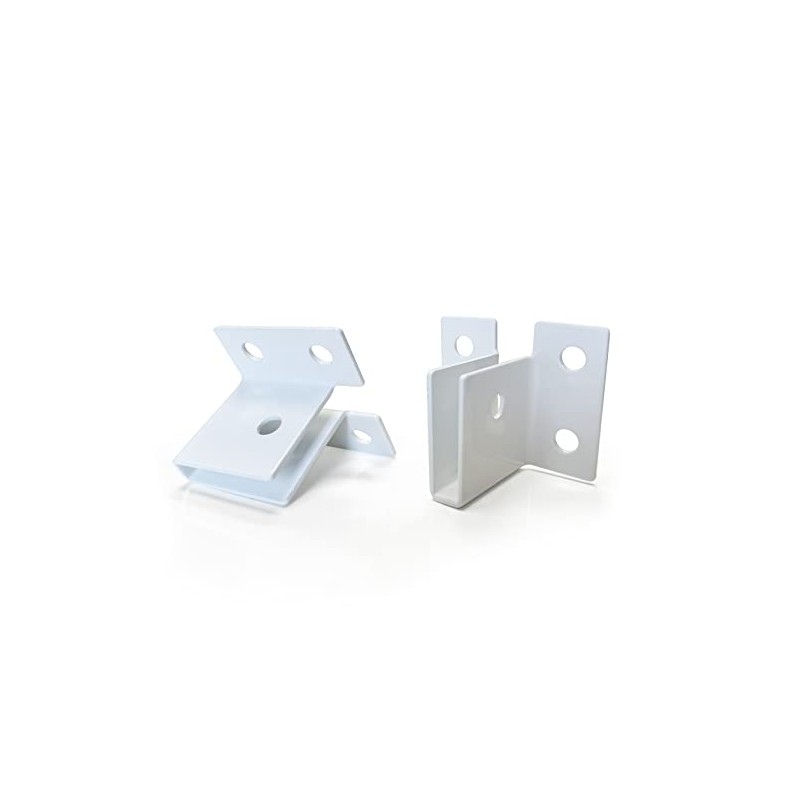 “U” Brackets, 2-Pack, for Sign Substrate Mounting, .25” / ¼”