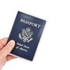 5 Pack Passport Cover Protector Case Clear Plastic Vinyl ID