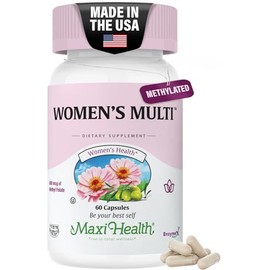 Womens Multivitamin – Methylated Multivitamin for Women with 23 Key Vitamins C, D, B6, B12, Calcium, Probiotics, Biotin & More - Energy, Skin, Nails &