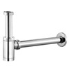 Designer Siphon Chrome Syphon for Washbasins and Washbasins, Bottle Siphon