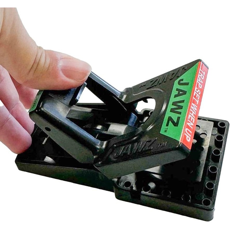 JT Eaton 409 Jawz Indoor Plastic Mouse Trap for Solid