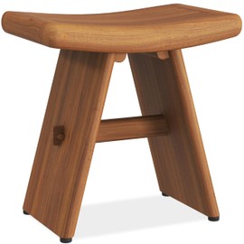 18" Asia-Bjön Torii Slatted Teak Shower Bench